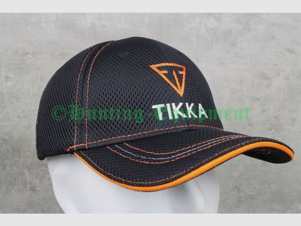 Tikka Cap Black Mesh