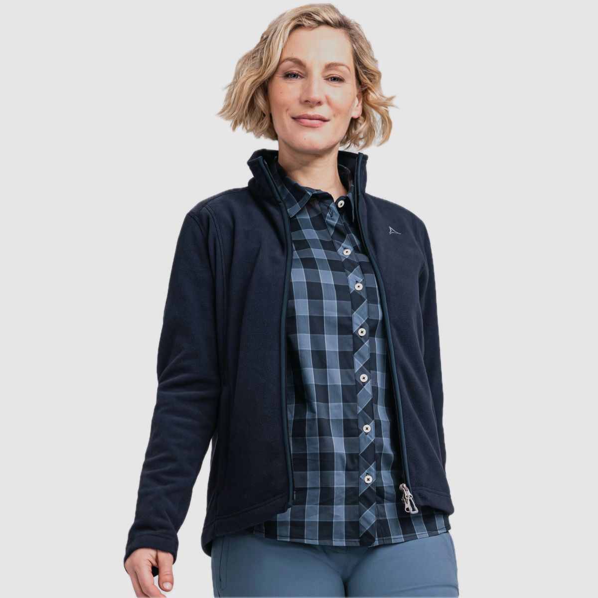 SCHÖFFEL Fleece Jacket Leona3 Blauw