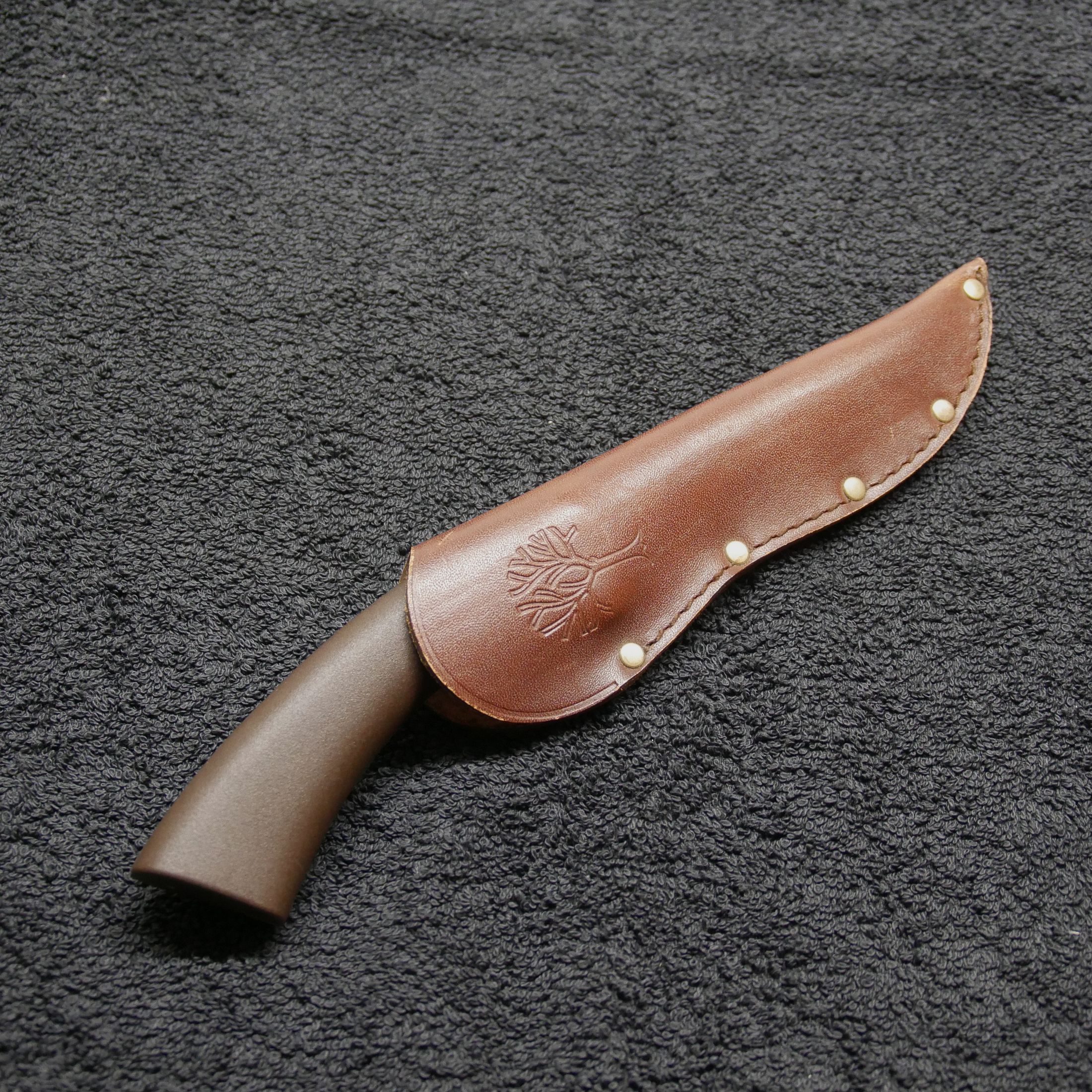 Feststehmesser Jachtmes Böker Solingen 505 RVS Treebrand Abolito vintage