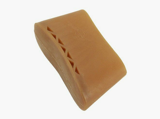 Fritzmann rifle stock shoe rubber brown 128x29mm
