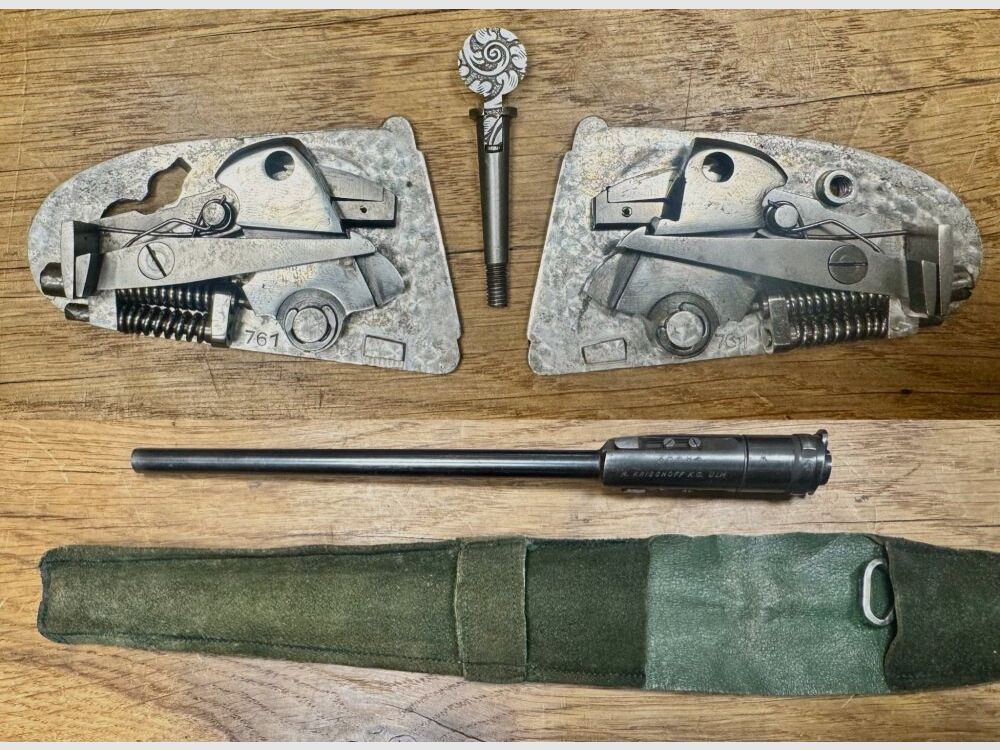 Krieghoff Ulm Primus Escopeta de Perrotes con Cañón Intercambiable y Leica Visus, imagen 5 de 6