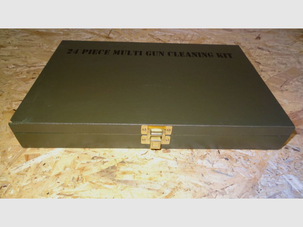 Storm weapon cleaning set / cleaning kit combo for short and long guns, 24 pieces