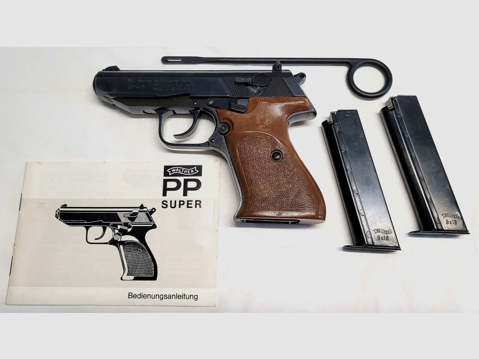 Walther PP Super Pistole 9mm