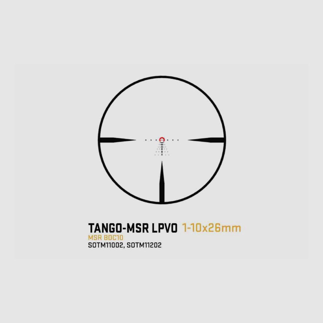 SIG SAUER TANGO-MSR 1-10×26 MSR BDC10 FFP