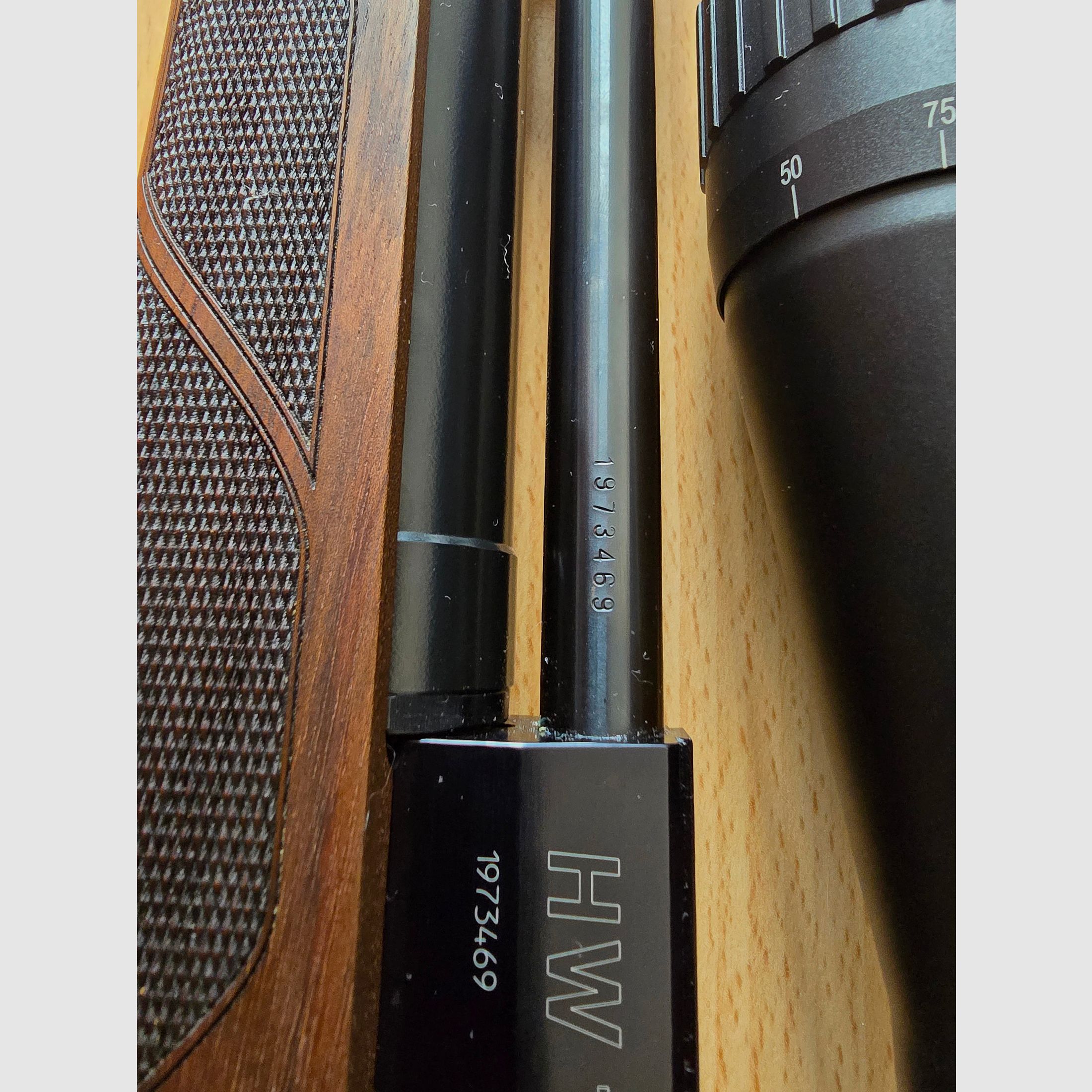 Weihrauch hw 100 mit Zubehör