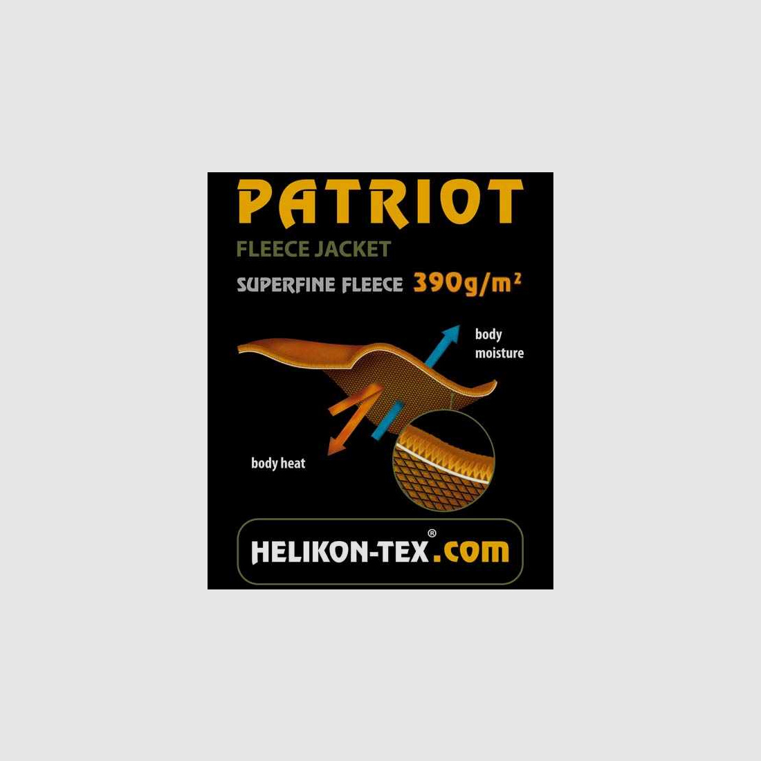 HELIKON-TEX PATRIOT FLEECE JACKE FOLIAGE