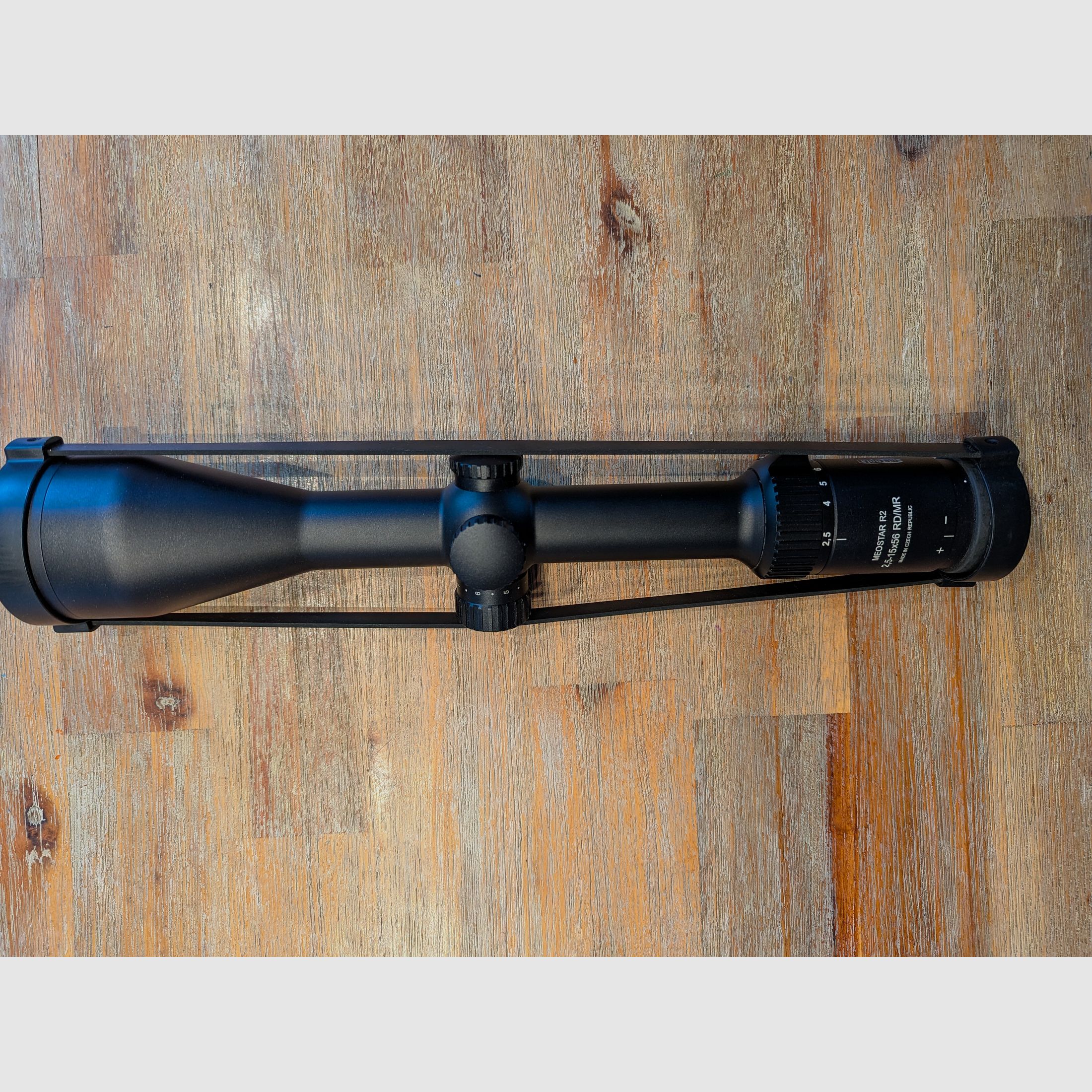Meopta MeoStar R2 2,5–15x56 RD/MR – Zeiss Innenschiene – Leuchtabsehen
