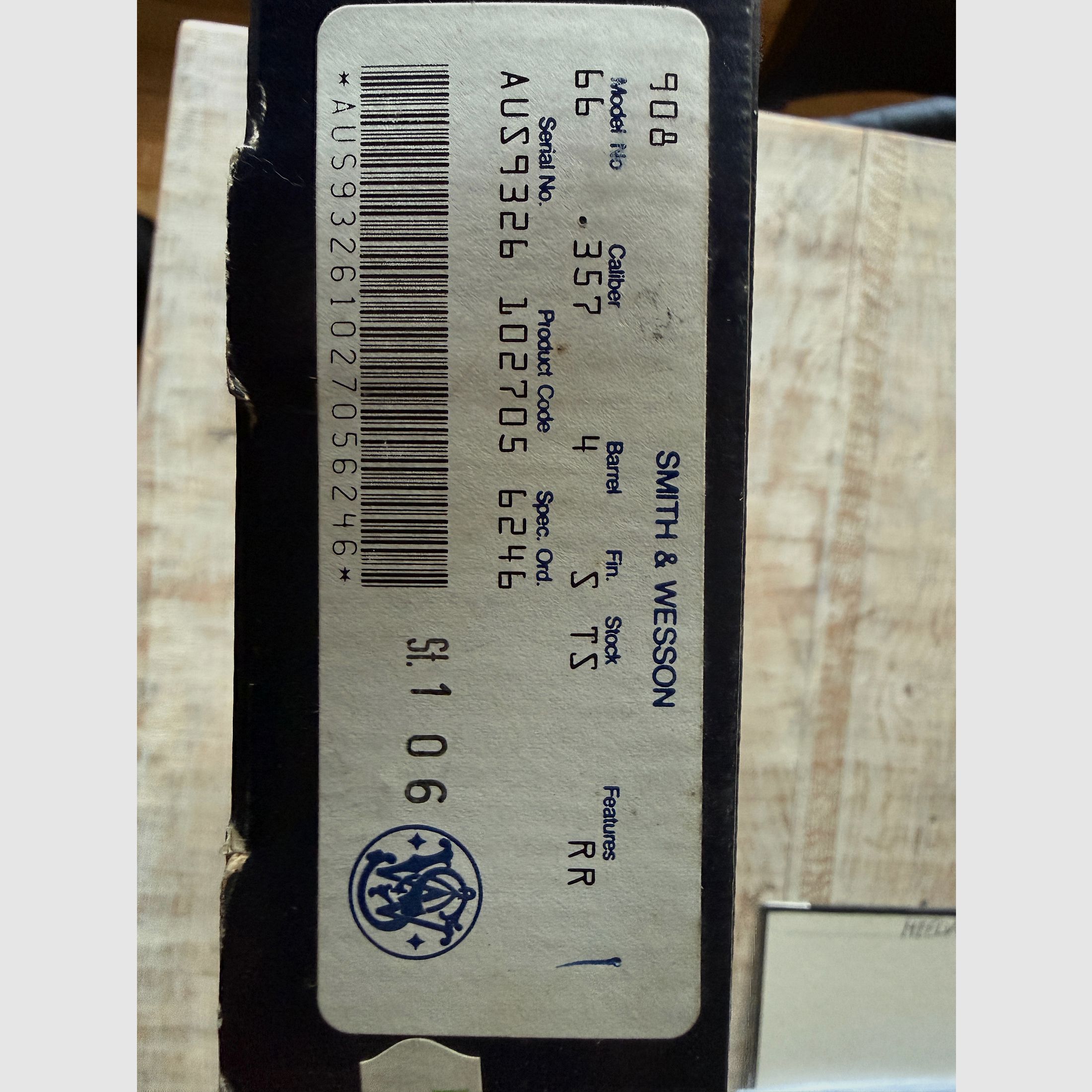 Rewolwer .357 Mag. Smith & Wesson