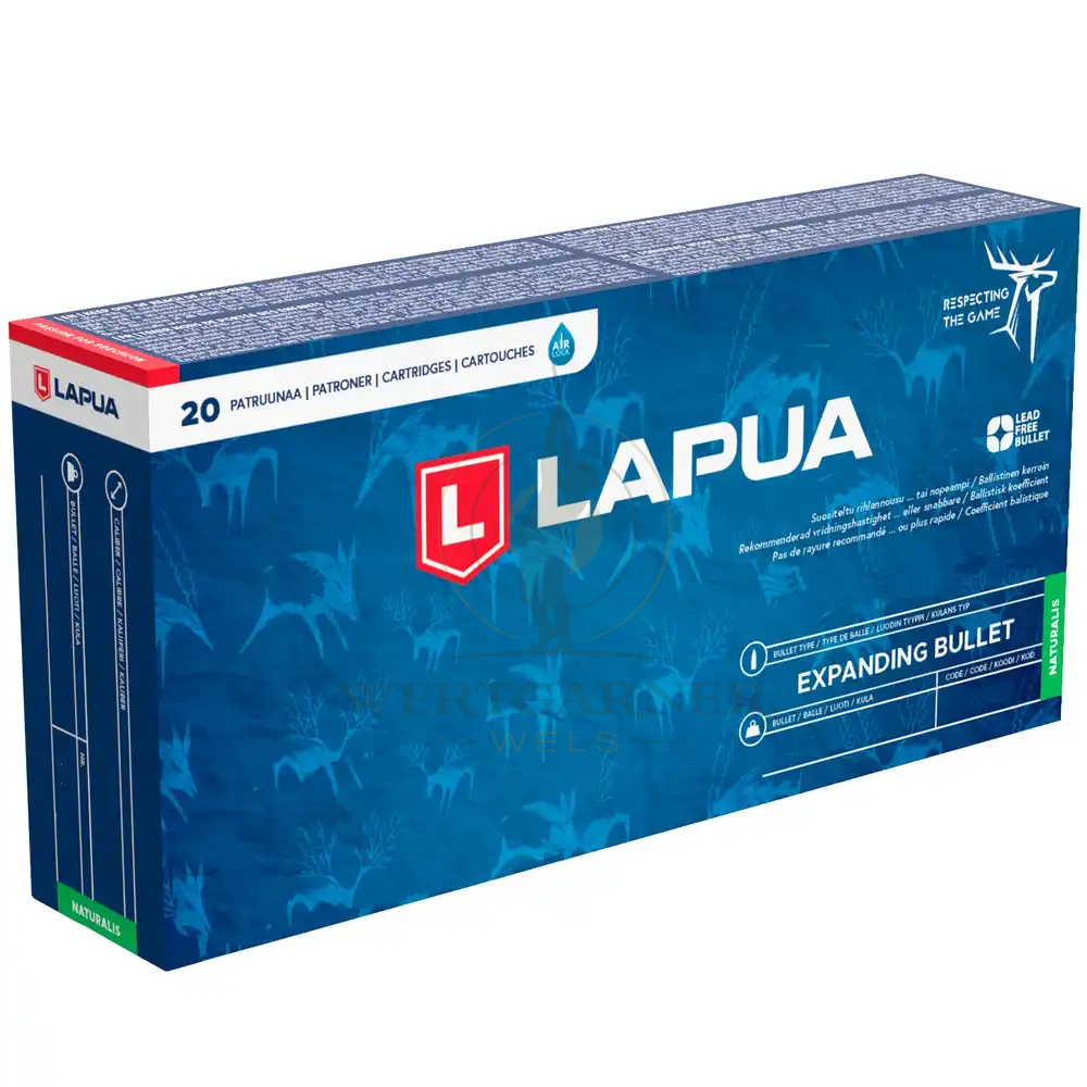 Lapua .308 Win NATU. Solid, 11,0g, 170gr 20pz