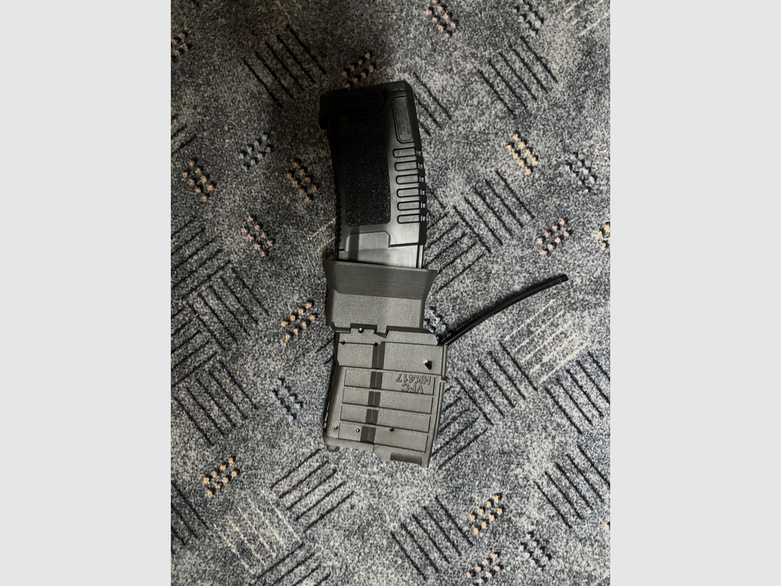 HK417D vollmetall GBB mit m4 hpa Adapter 