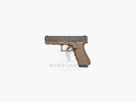 Glock 17 Gen 4 FDE 9x19 EXCHANGEABLE