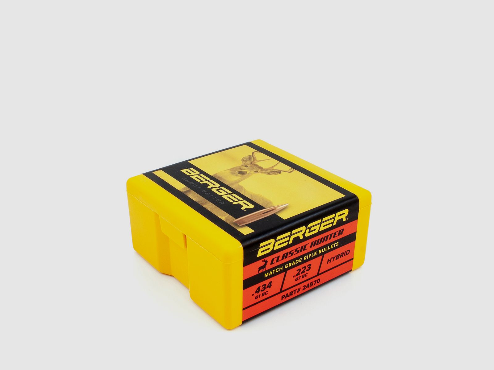Berger Bullet 6mm/.243 Classic Hunter 95GR 100 Pieces