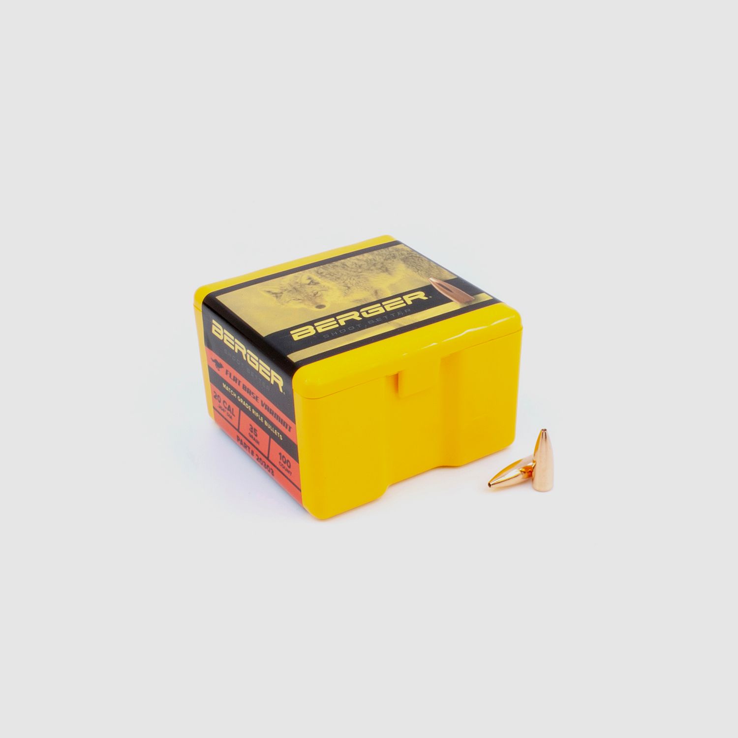 Proiettile Berger .20 FB Varmint 35GR 100 Pezzi