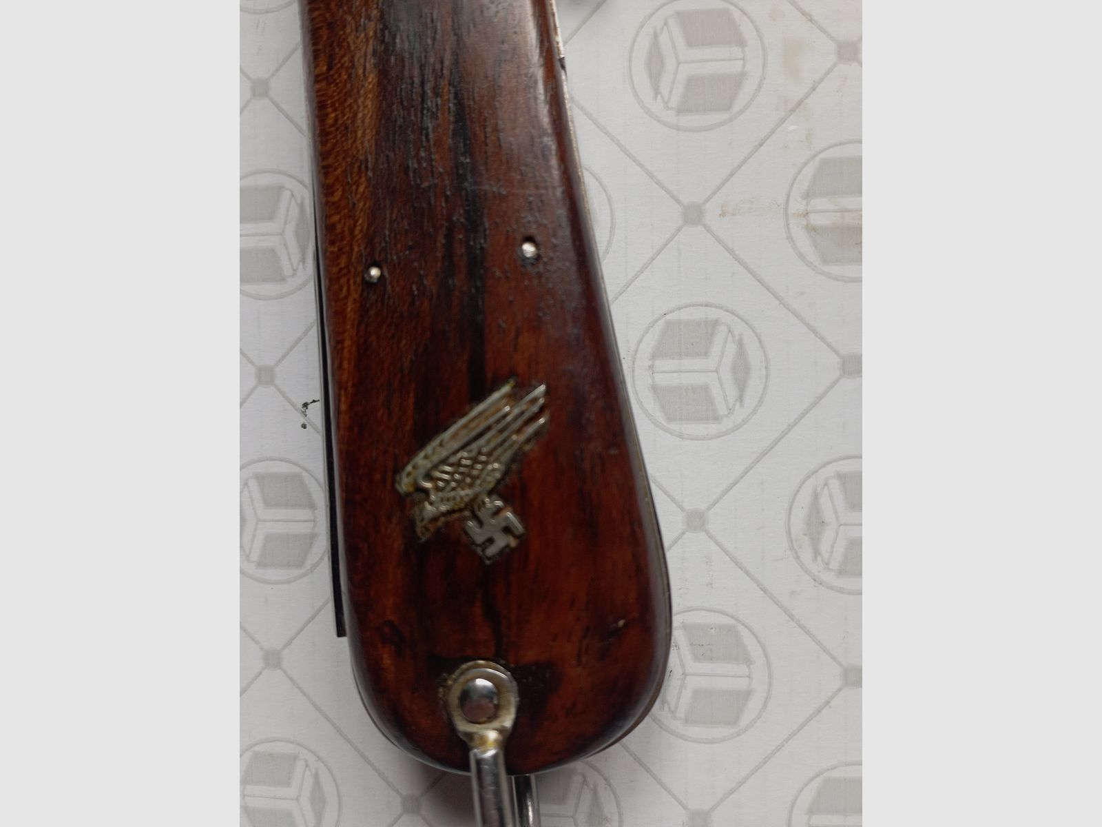 Coltello da volo Luftwaffe della Seconda Guerra Mondiale (Paul Weyersberg Solingen)