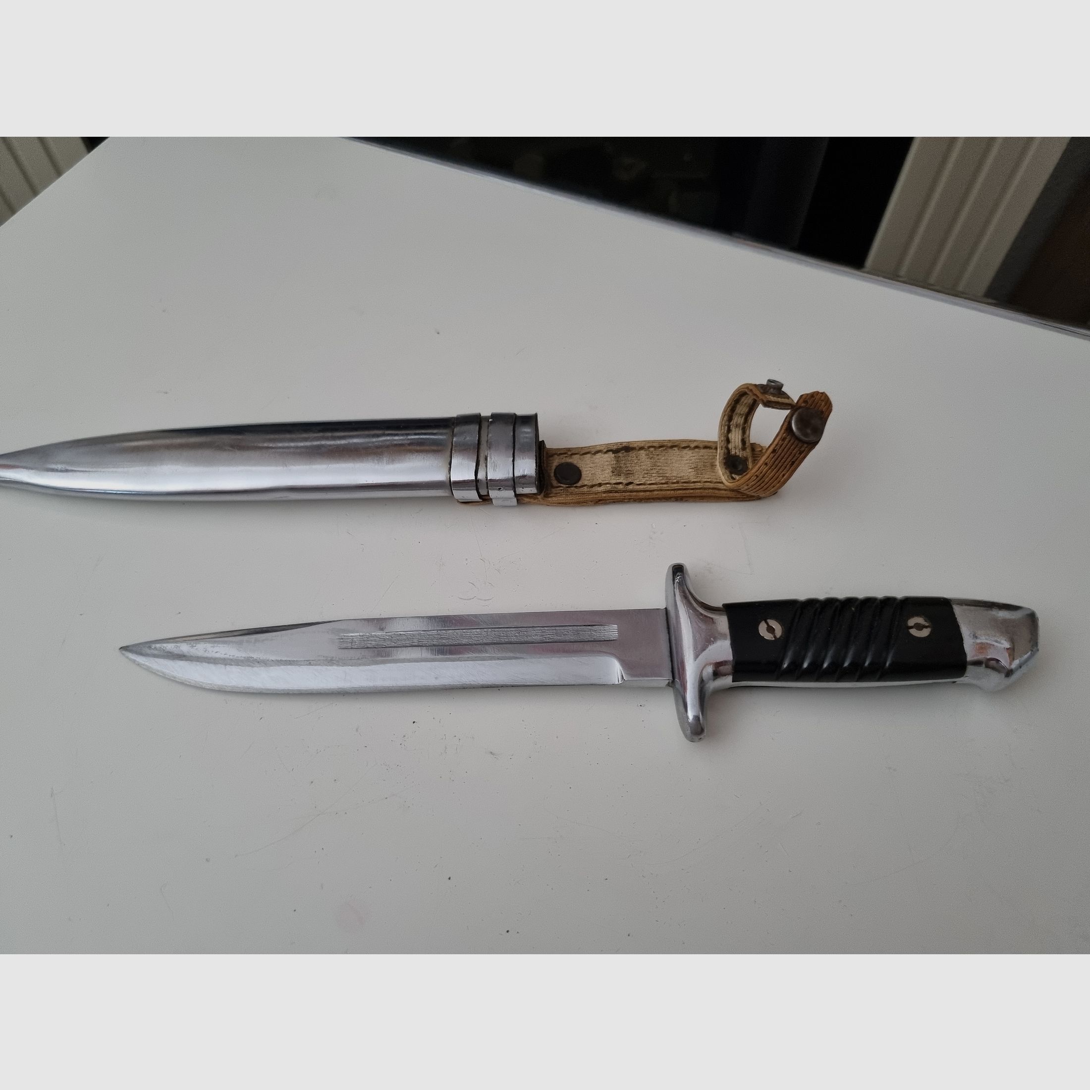 3x Bajonett, Dolch, Messer