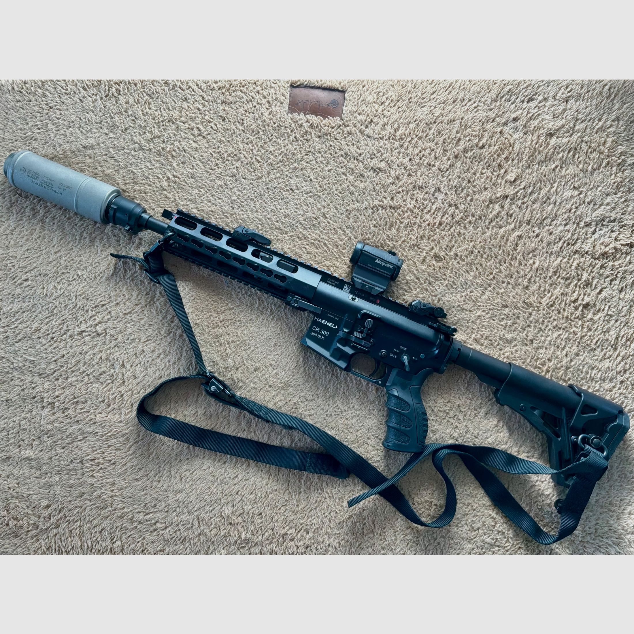 Haenel CR 300 10,5“ .300 AAC Blackout Halbauto. Büchse, Bild 1 von 3