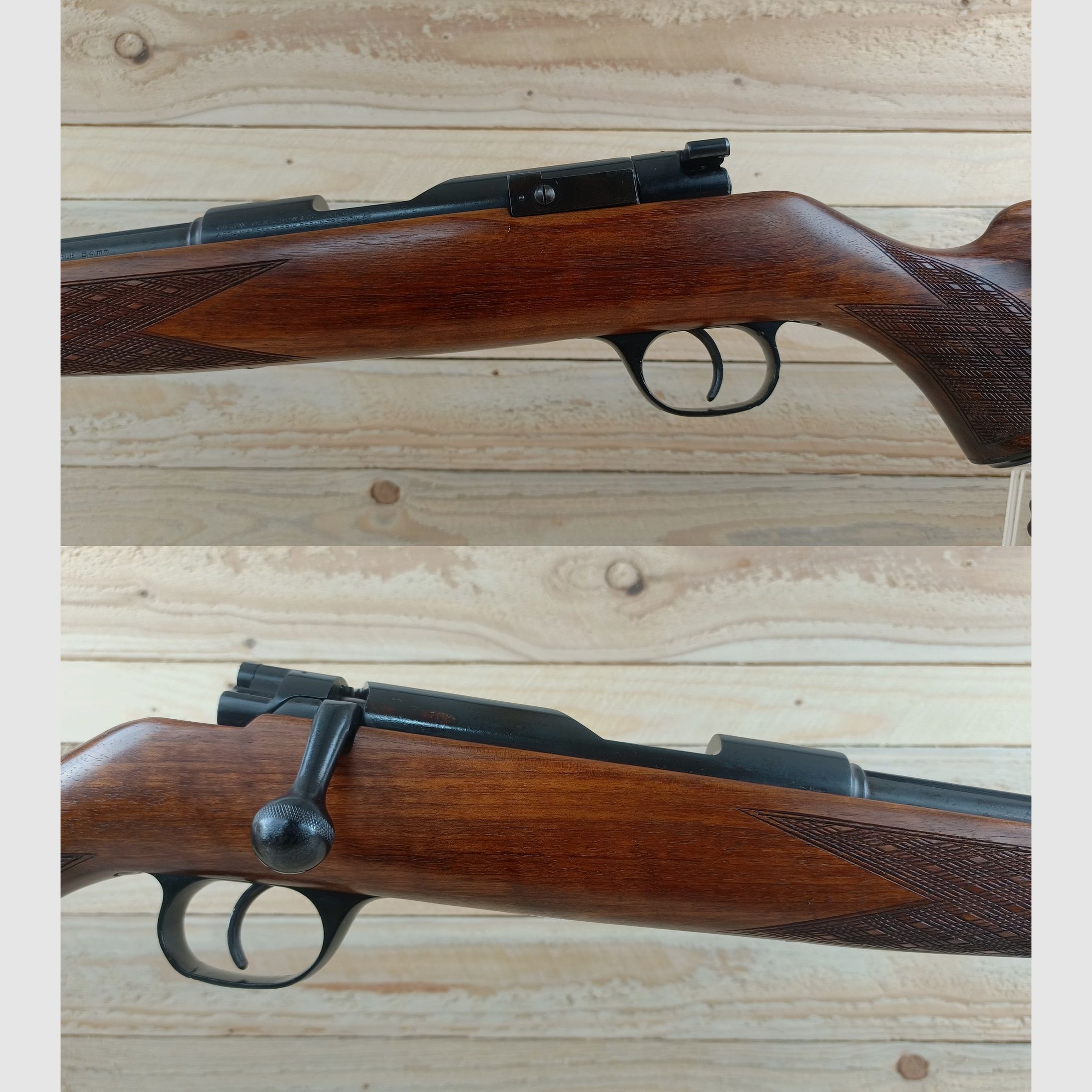 Sportbüchse Gustav Genschow & Co. GECO Modell 37, Kal. .22lr *Top Unikat*, Bild 3 von 6