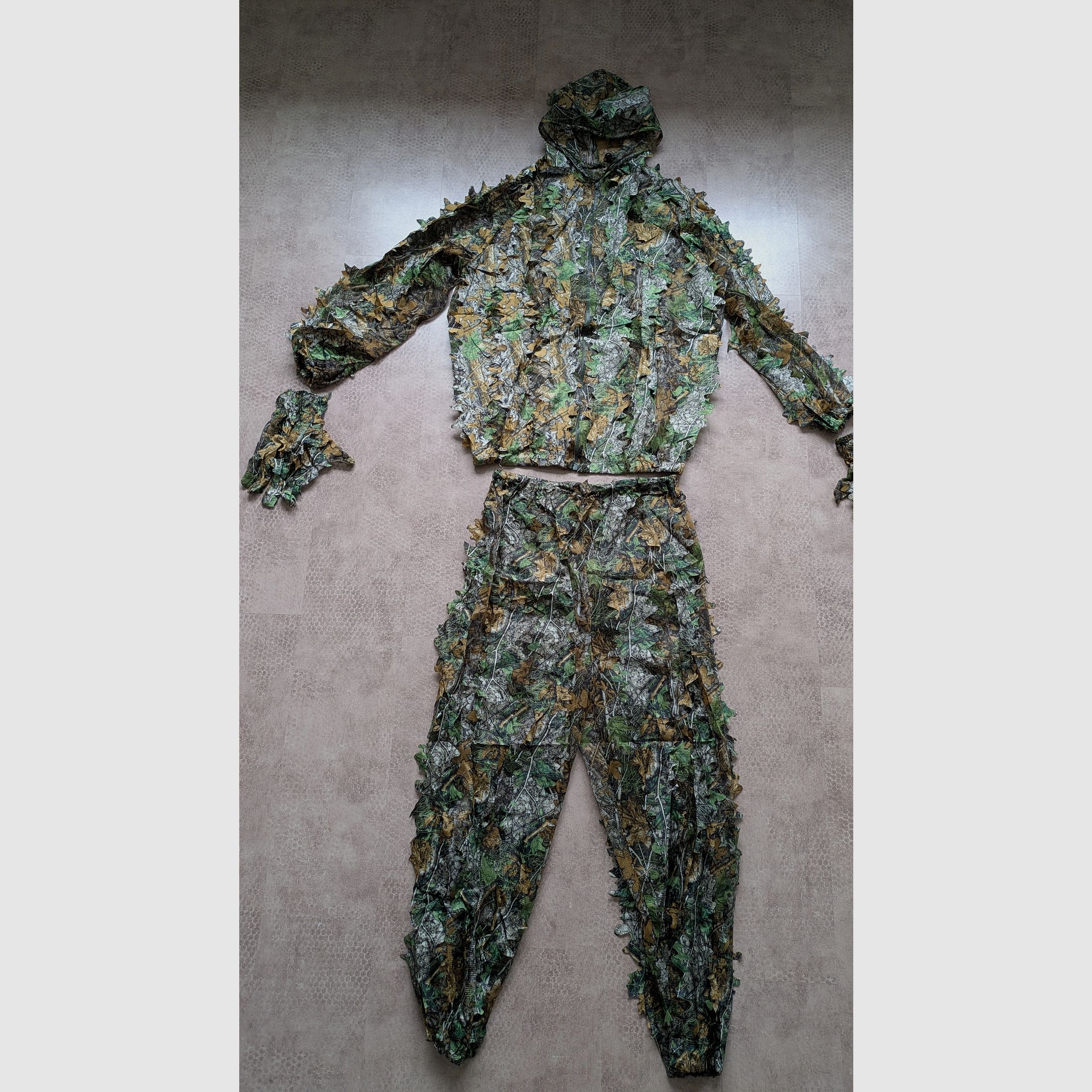 Tarnanzug Waldtarn komplett Ghillie Suit