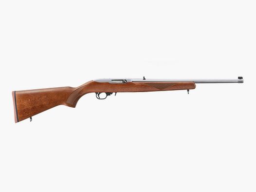 RUGER 10/22® SPORTER .22 LR 18.5"/47CM WALNUT-STAINED HARDWOOD