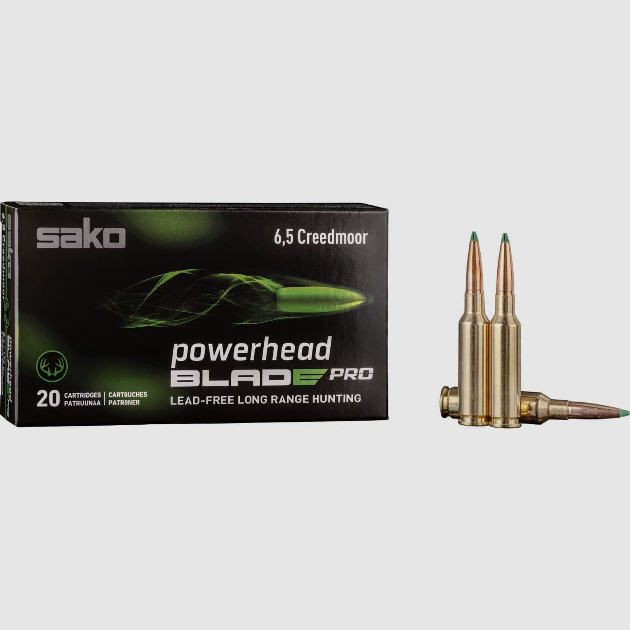 Sako Blade Pro Powerhead Kal. 6,5 Creedmoor 123 gr.