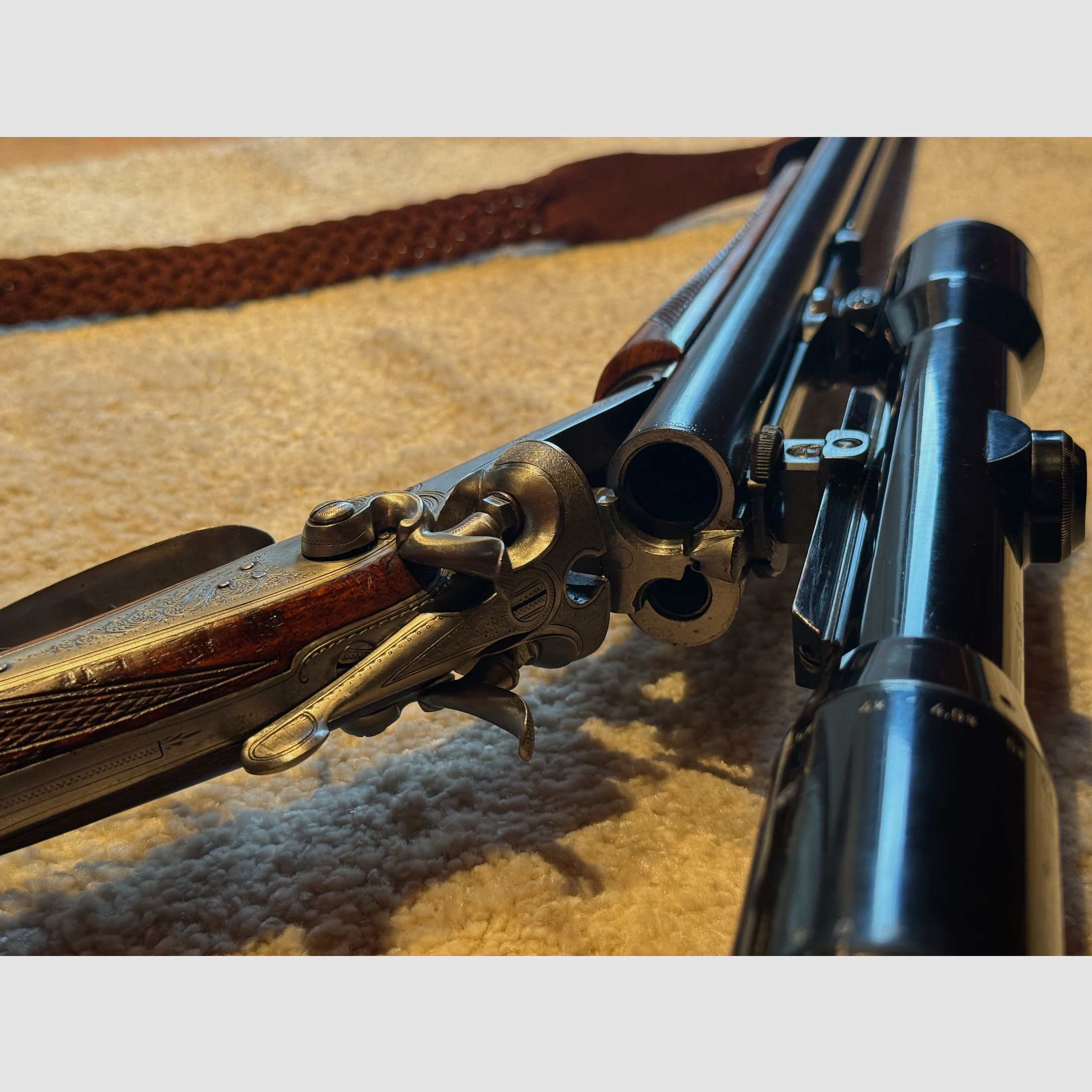 Ferlacher Hahnbüchsflinte  |  KAL 9,3x82R  |  20/65