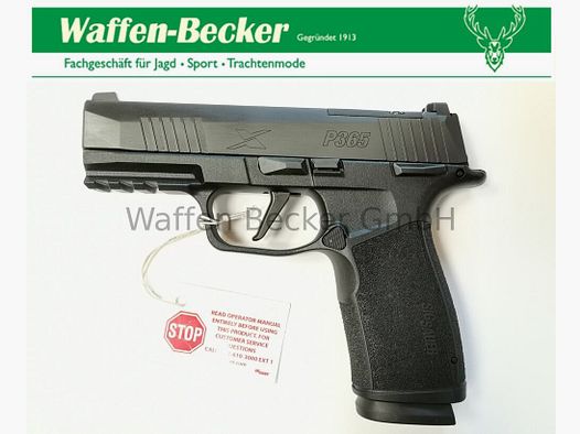 SIG-Sauer SIG-Sauer P365 X-Series 17 schoten, kal. 9mm Luger, zwart