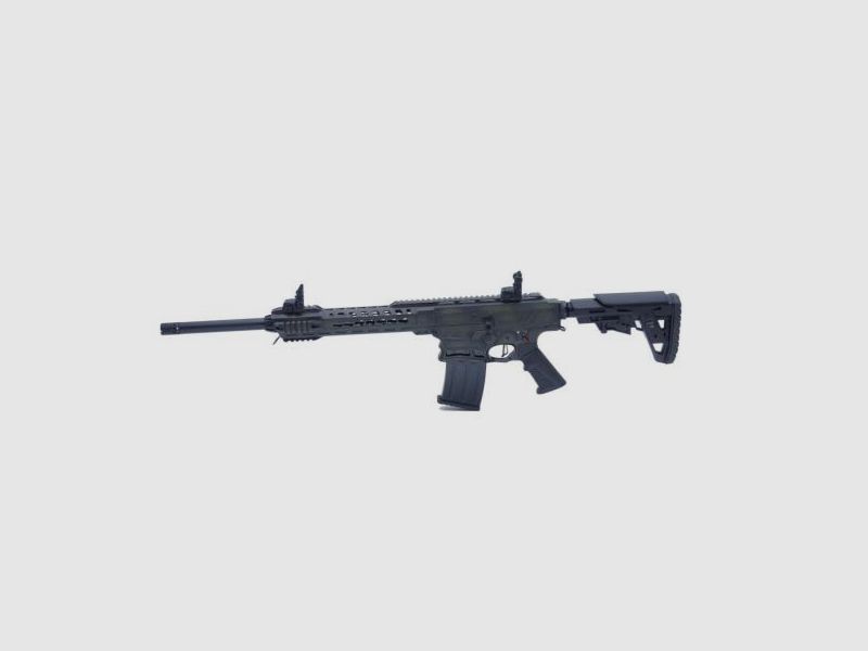 Typhoon Defence Selbstladeflinte (Magazin) Mod. F12 Classic Green DC IPSC 12/76  LL 47cm  Paket II