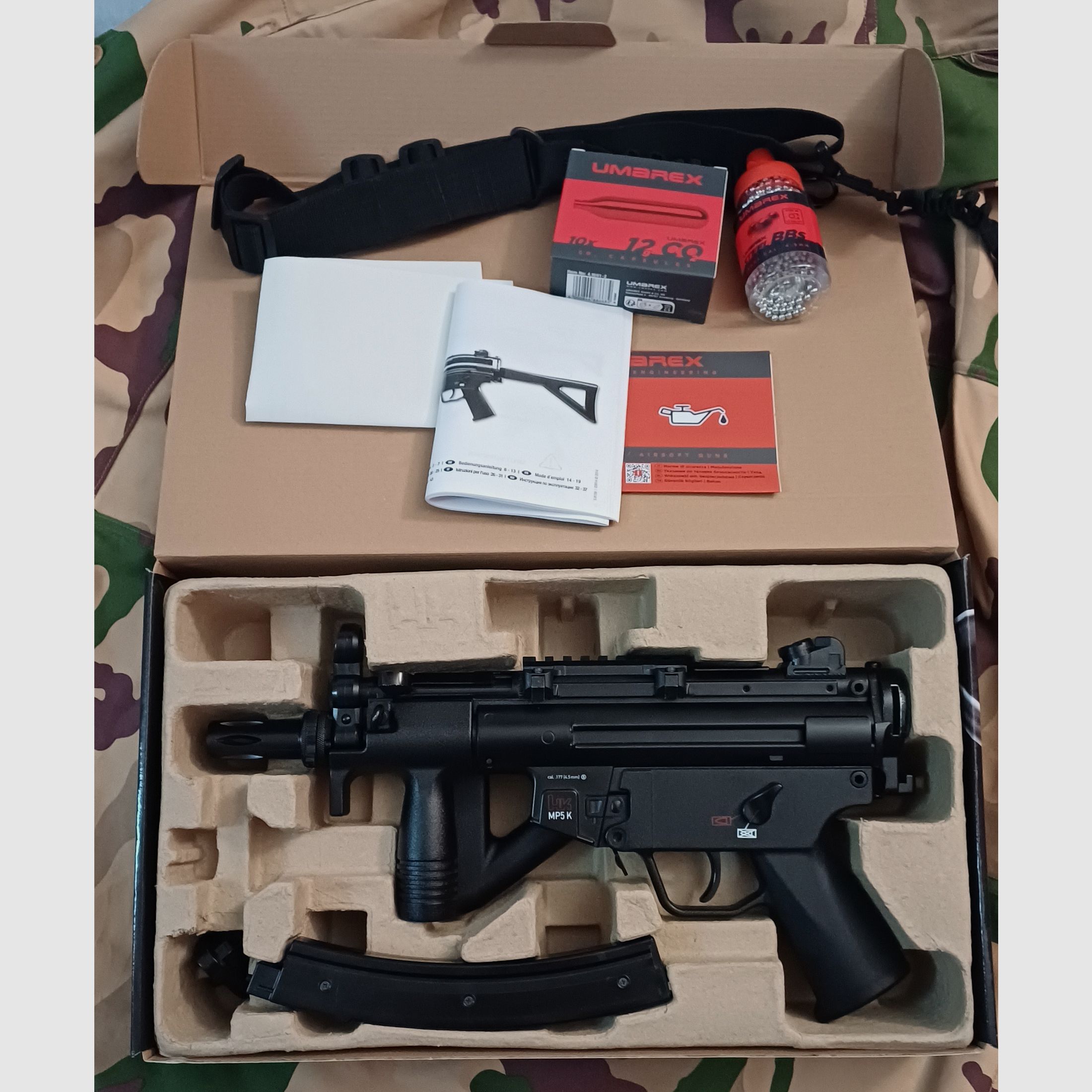 Co2 Gewehr Umarex Heckler und Koch MP5K PDW 4.5mm BB Blowback