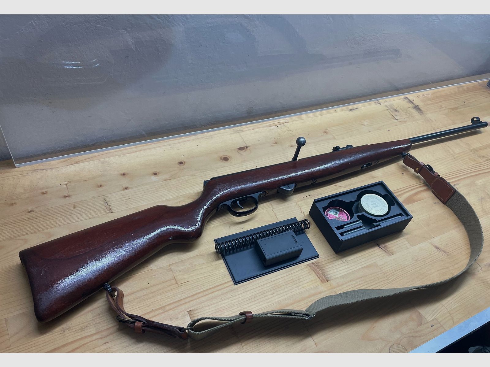 Haenel 310 z Matchabzugiem i akcesoriami