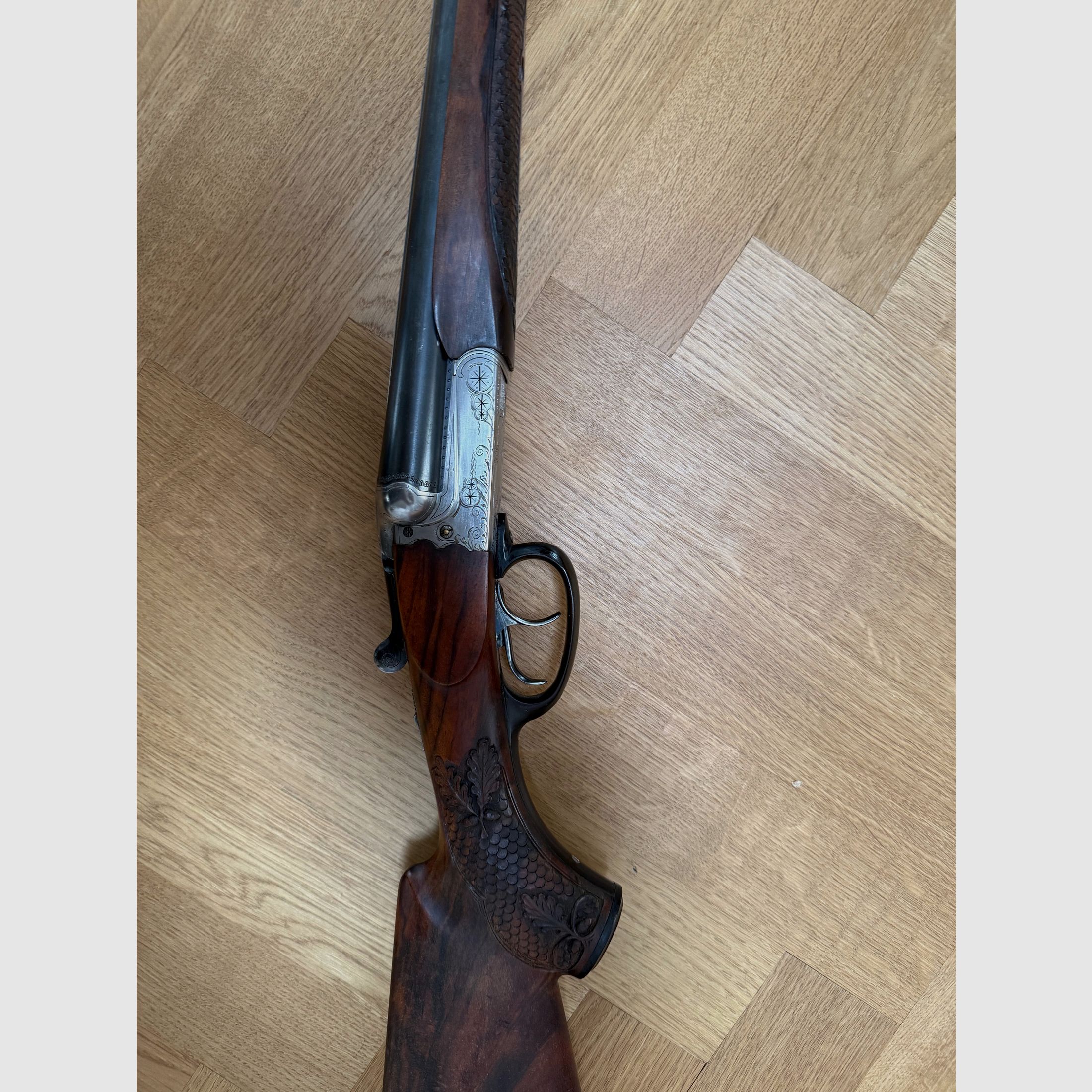 Escopeta doble Bühag Suhl 12/70