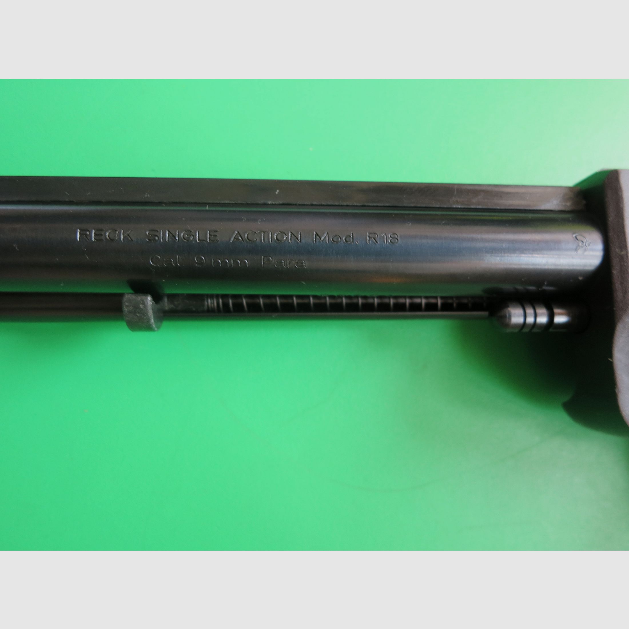 Revolver Reck Modell R18, 9 mm Luger -Sammlerwaffe- super selten    #49