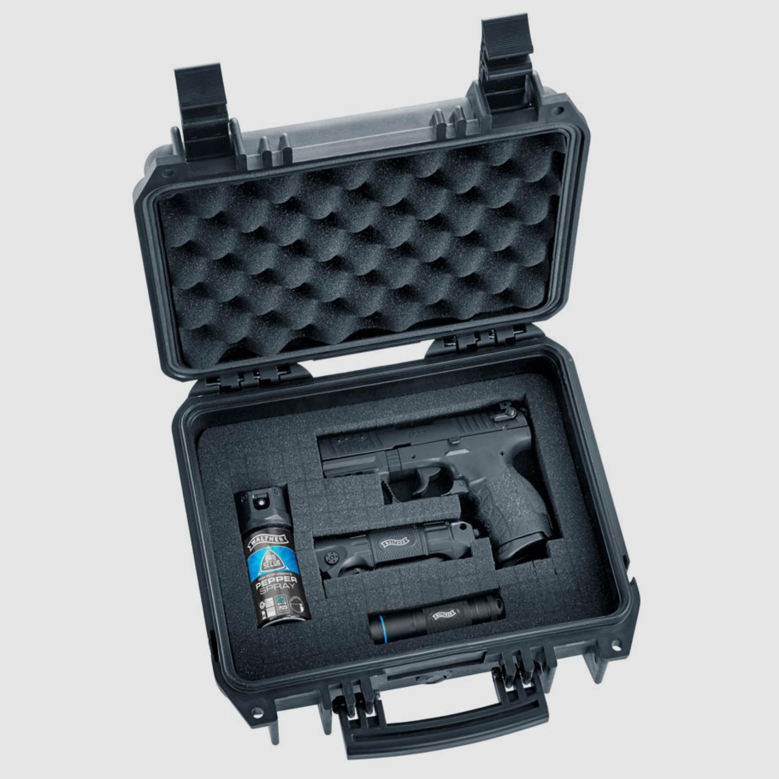 Umarex 308.02.20-1 Walther Schreckschusspistole P22Q R2D Kit 9mm PAK Ready 2 Defend Kit