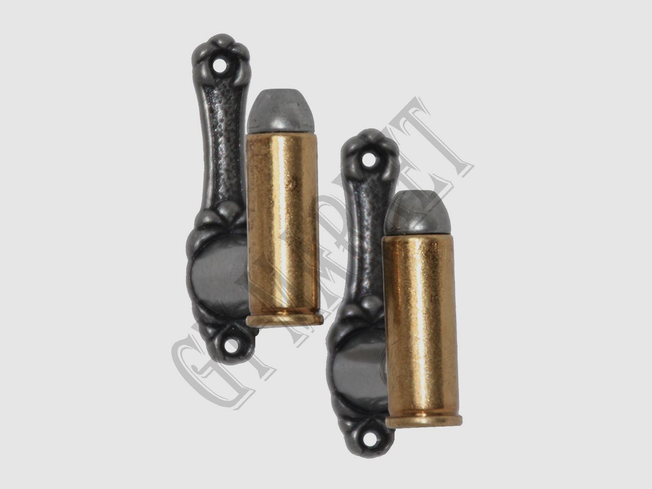 Wall mount ball for pistol, revolver or Colt