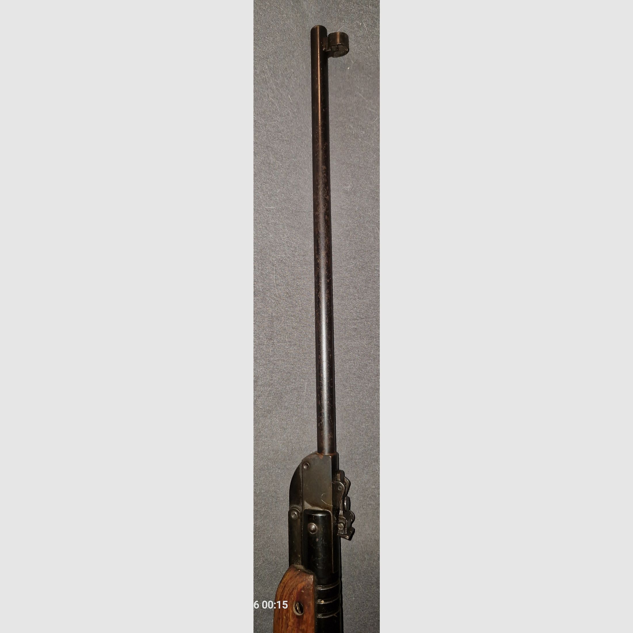 HAENE SUHL III - 56 / 3 - 56 / S 32/1108/1007 /4.5mm / GDR VEB AIR RIFLE VERY GOOD PRESSURE / LITTLE SURFACE RUST / VERY RARE ( NR31 ) ------>! READ DESCRIPTION ! <------