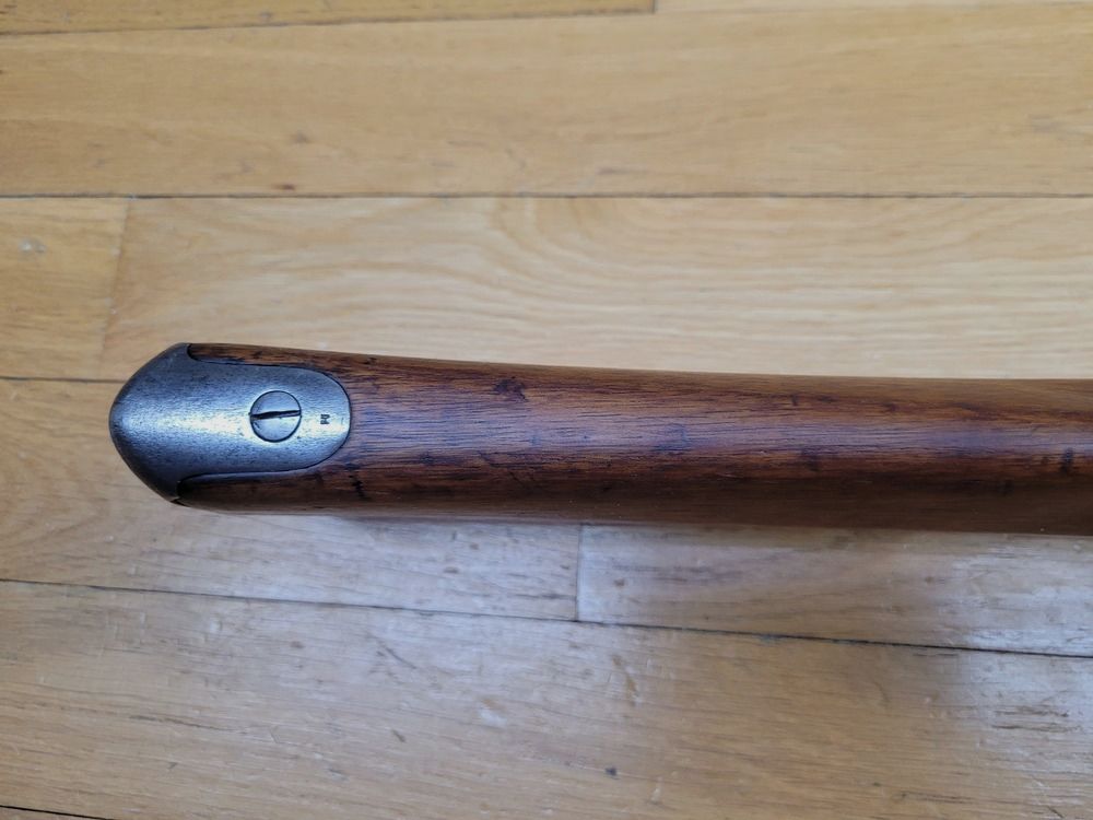 Très rare mousqueton de cavalerie bavarois Modèle 1843 modifié 1851/60 – 1ier système à percussion de l&rsquo;Armée Bavaroise – Construit neuf – Guerres de 1866 et de 1870 – Arsenal d&rsquo;Amberg en 1851 – Arme rare en TBE, image 16 sur 30