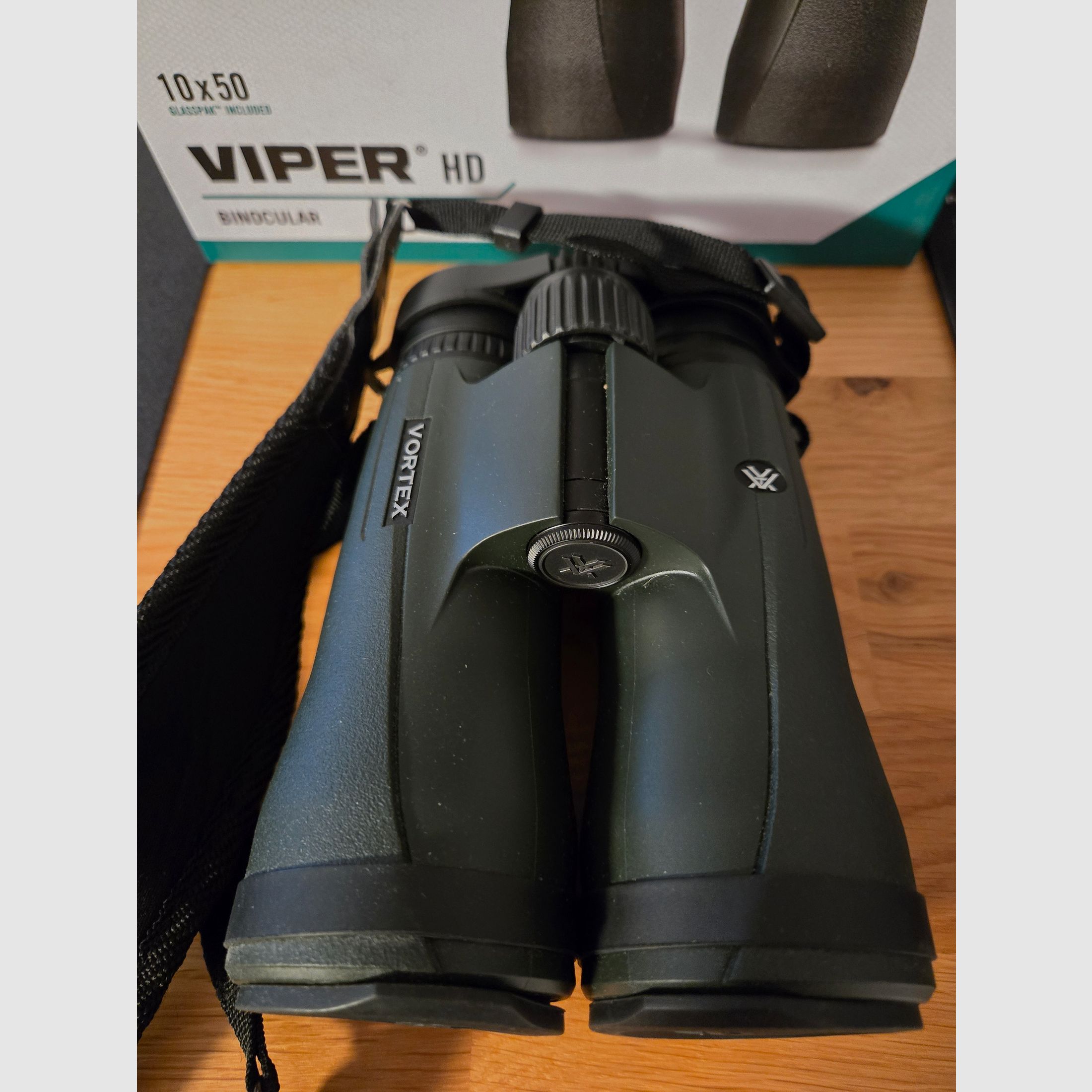 Fernglas Vortex Viper HD 10x50 neuwertig ovp alles Zubehör lebenslange Garantie