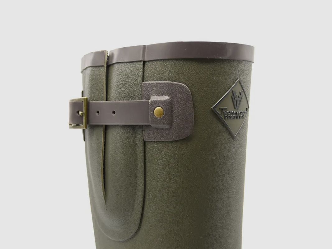 Botas de goma TeamWood Colorado con fuelle en caqui, imagen 8 de 16
