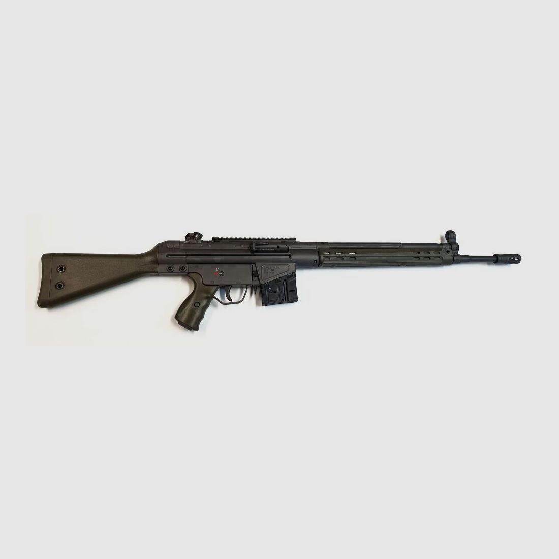 Schwaben Arms GmbH Semi-Automatic Rifle SAR M41 SPORTMATCH MF3 G3KT Caliber 308win. - MADE IN GERMANY - similar to HK41/G3, image 1 of 10