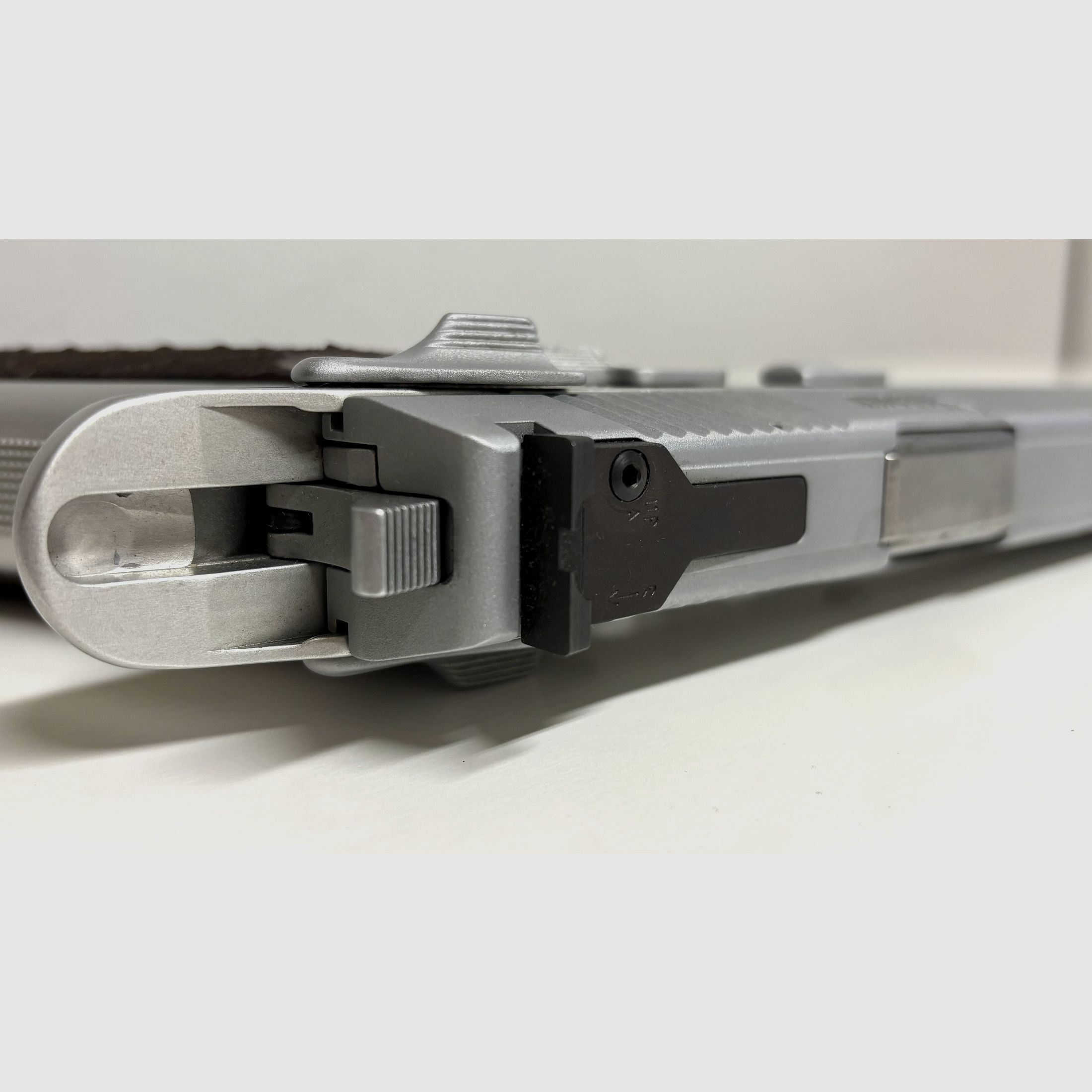 Pardini Sport Modell P.C.45 S, 5 Zoll, Cal 45 ACP - silber