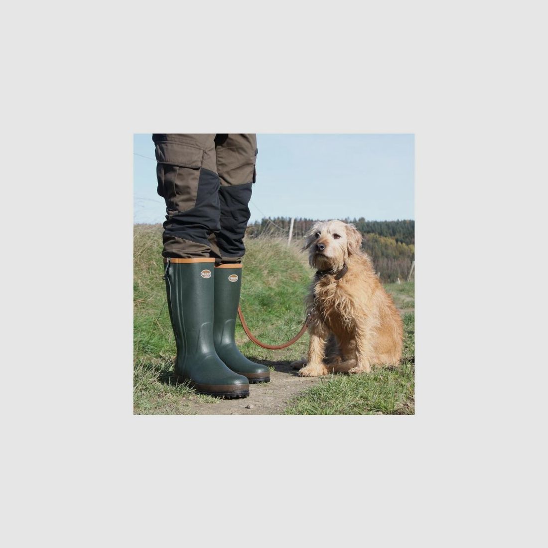Tracker Neopren Comfort Gummistiefel Dark Olive