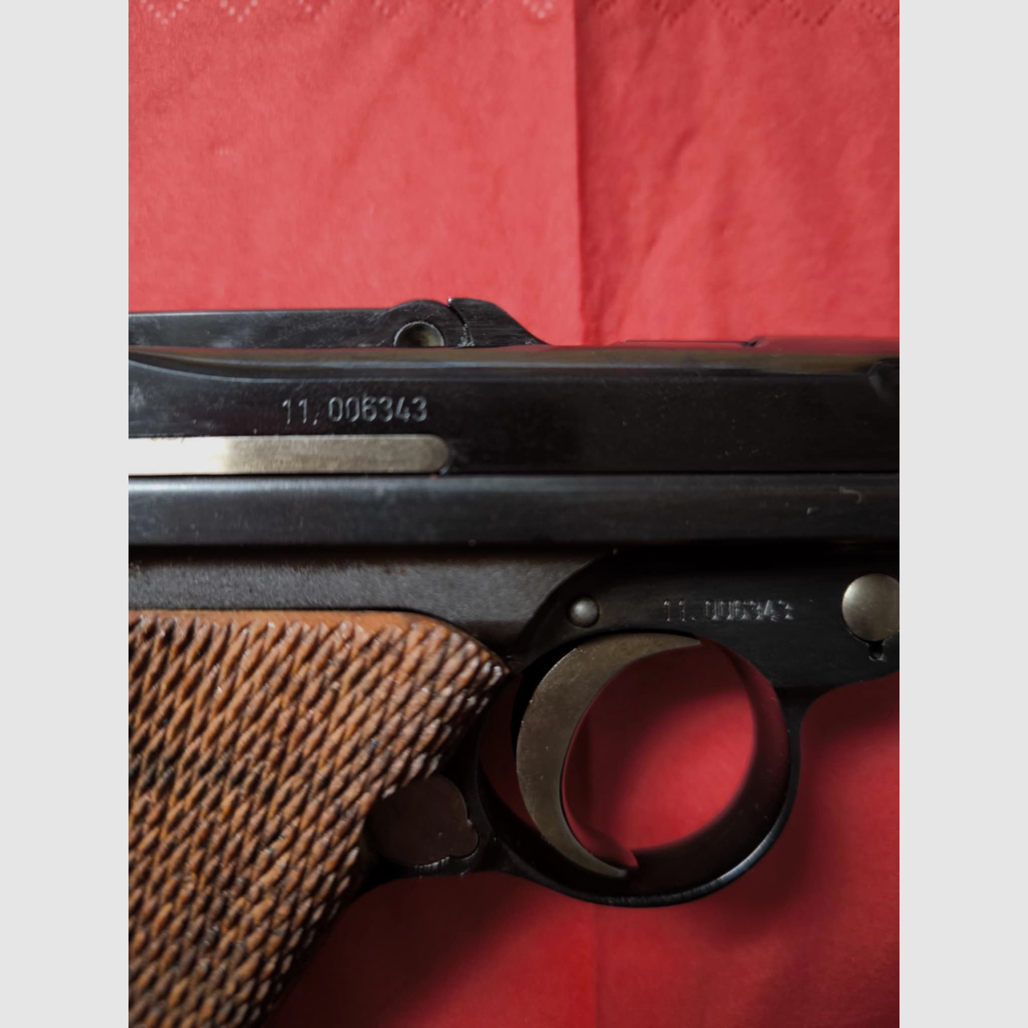 Mauser 08 w doskonałym stanie, czysta broń skarbowa