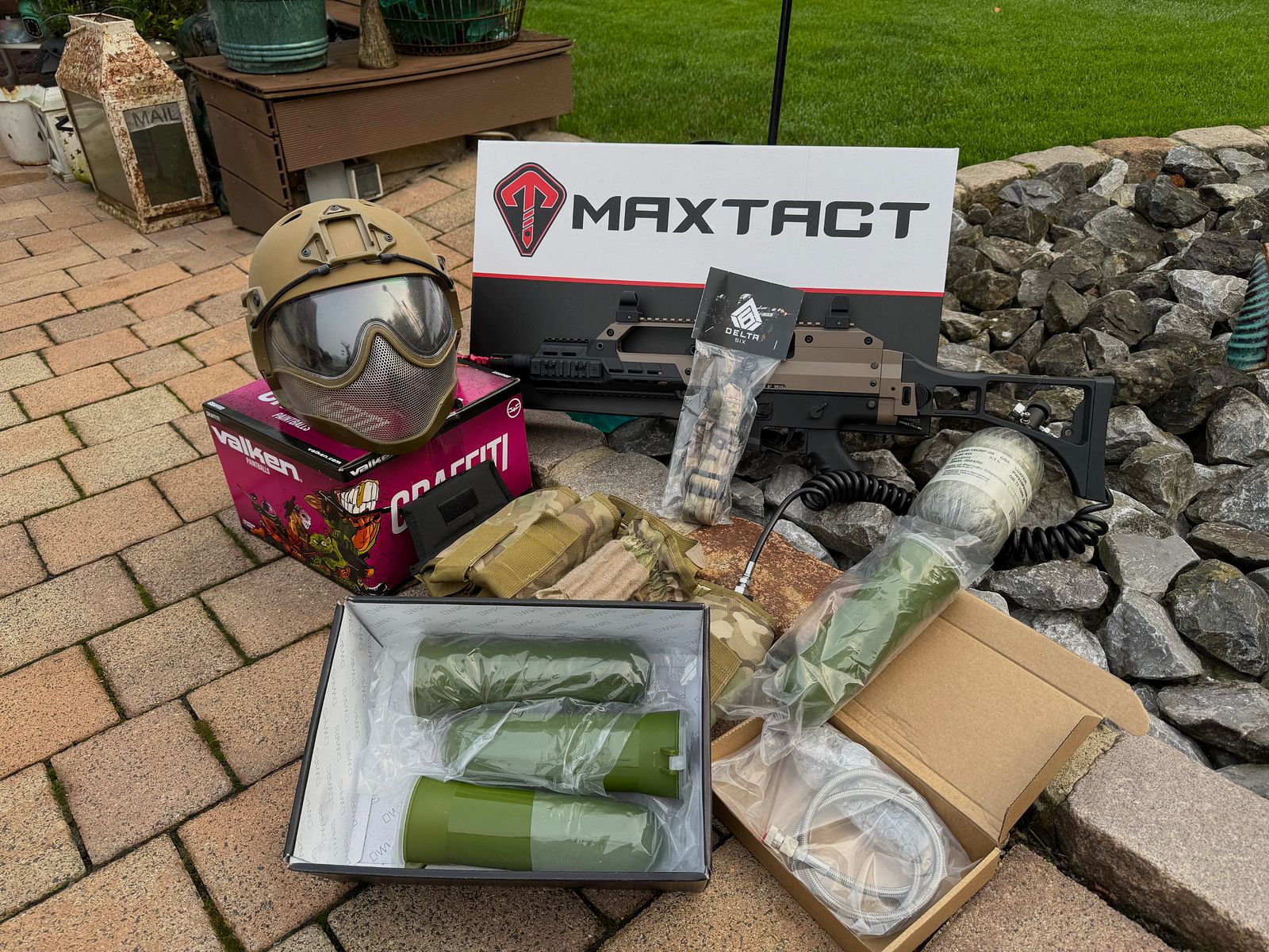 TGR2 bietet die Maxtact MK2 Mod3 Keymod Starke Feder 