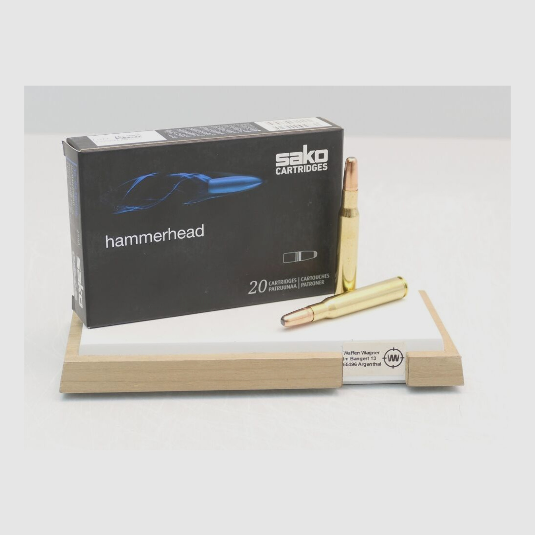 Sako Hammerhead SP 18.5g 286grs á20 9.3x62