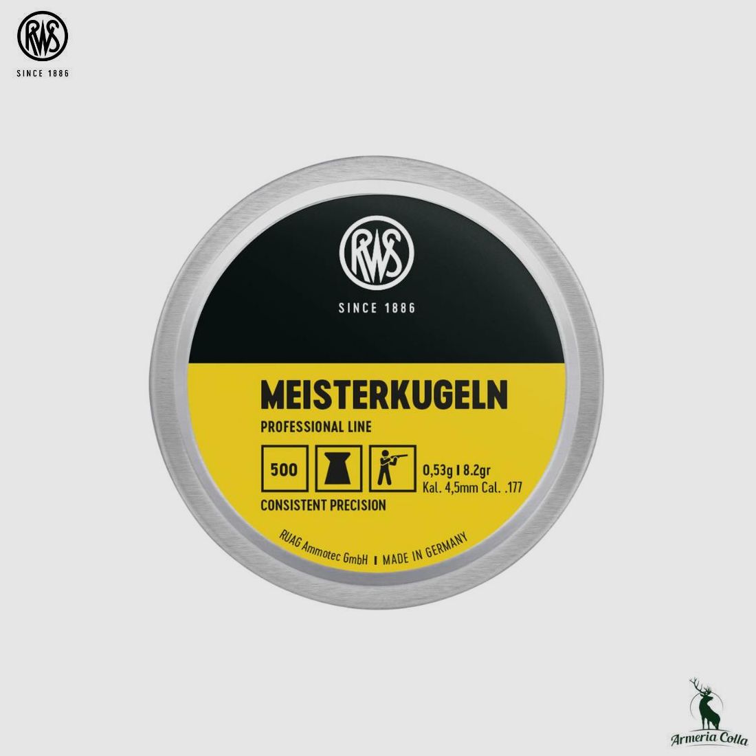 Rws Piombini Meisterkulgen 4,5mm