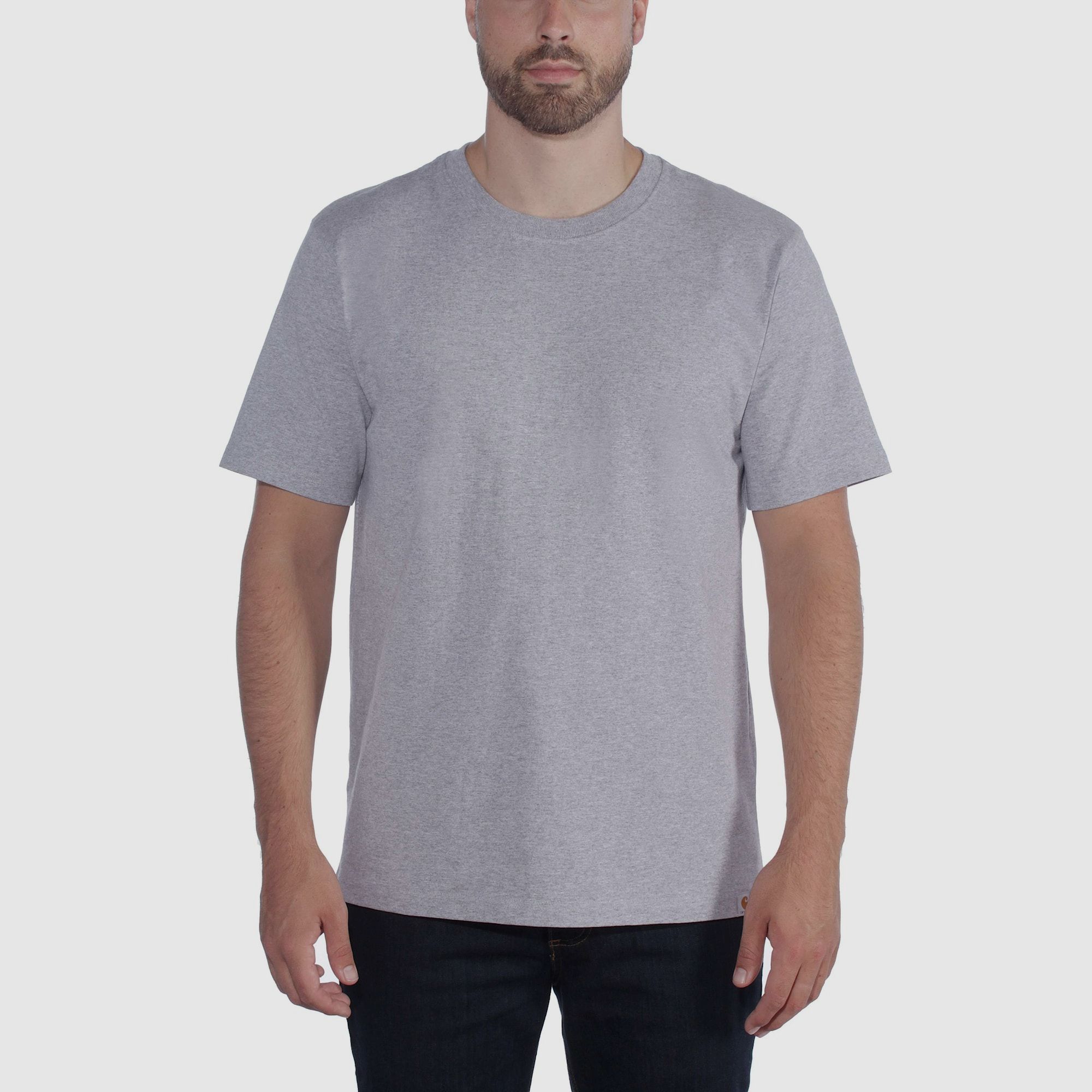 Camiseta de trabajo Carhartt para hombres Heather Grey S