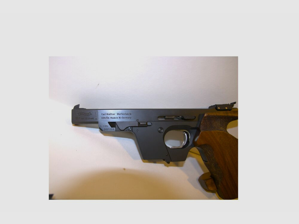 Pistola e canna intercambiabile Walther OSP corta .22Short