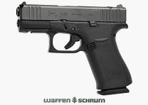Glock 43X Black R/MOS/FS