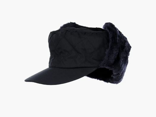 Winter hat with ear flaps Thinsulate black size 57
