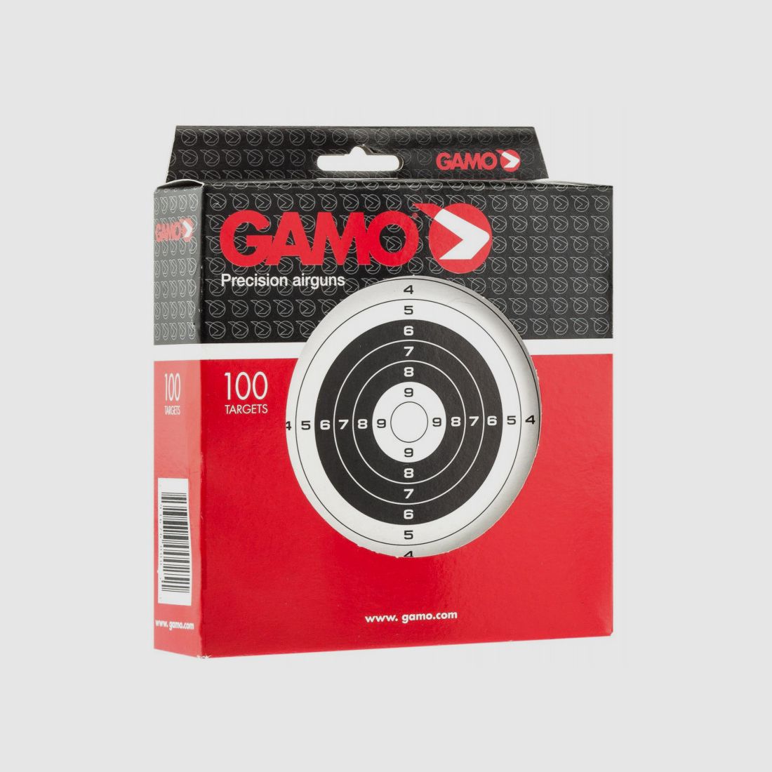 GAMO CIBLES CARTON 14X14CM X100, image 8 sur 8