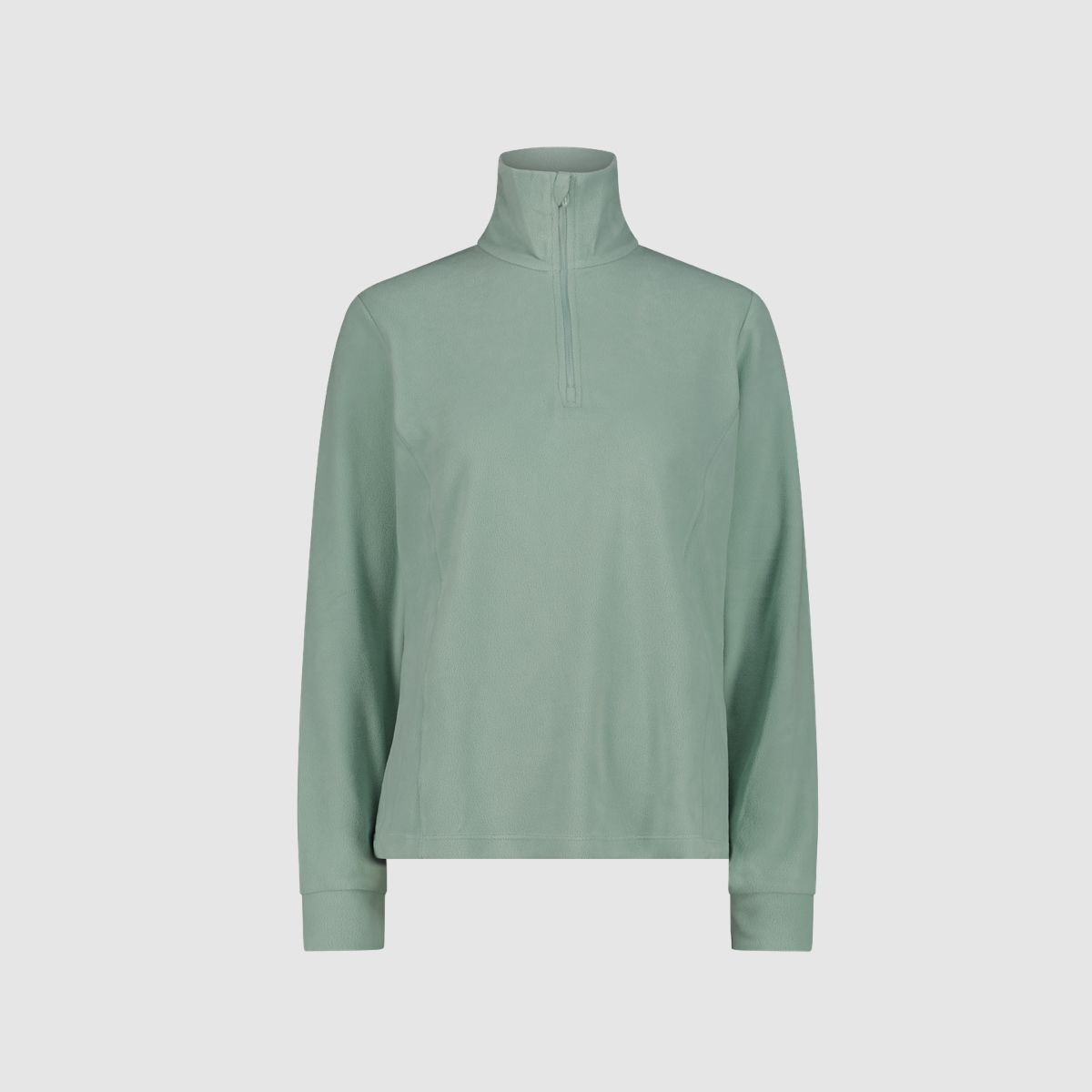 CMP Women's Fleece Pullover Arctic Fleece with Stand-Up Collar Jade